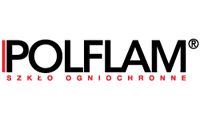 Polflam logo - klient Queris